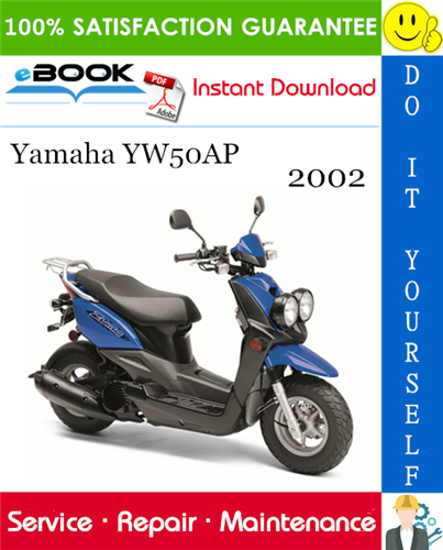 2002 Yamaha YW50AP Scooter Service Repair Manual