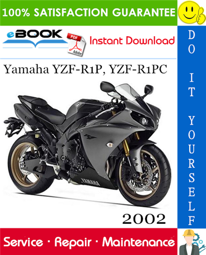 2002 Yamaha YZF-R1P, YZF-R1PC Motorcycle Service Repair Manual