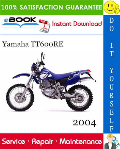 2004 Yamaha TT600RE Motorcycle Service Repair Manual