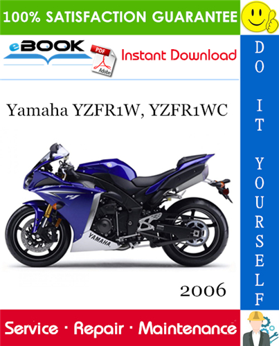 2006 Yamaha YZFR1W, YZFR1WC Motorcycle Service Repair Manual