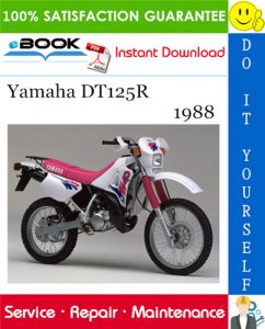 1988 Yamaha DT125R Motorcycle Service Repair Manual