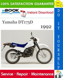 1992 Yamaha DT175D Motorcycle Service Repair Manual