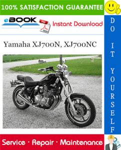 Yamaha XJ700N, XJ700NC Motorcycle Service Repair Manual