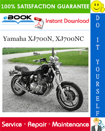 Yamaha XJ700N, XJ700NC Motorcycle Service Repair Manual