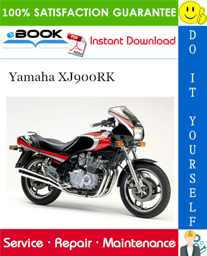 Yamaha XJ900RK Motorcycle Service Repair Manual