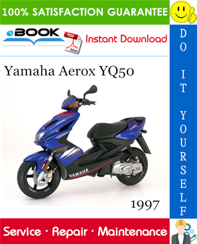 1997 Yamaha Aerox YQ50 Scooter Service Repair Manual