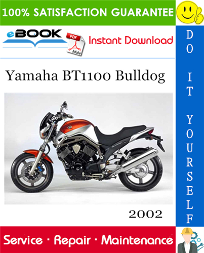 2002 Yamaha BT1100 Bulldog Motorcycle Service Repair Manual