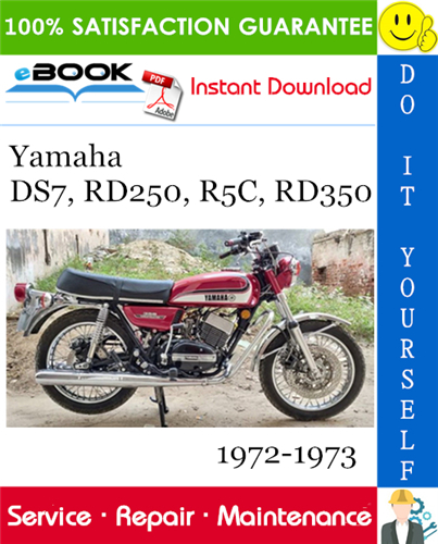 Yamaha DS7, RD250, R5C, RD350 Motorcycle Service Repair Manual