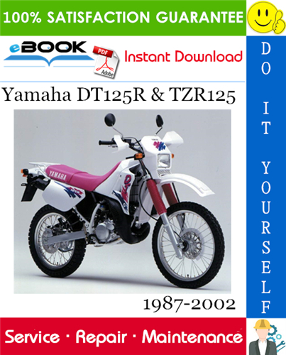 Yamaha DT125R & TZR125 Motorcycle Service Repair Manual