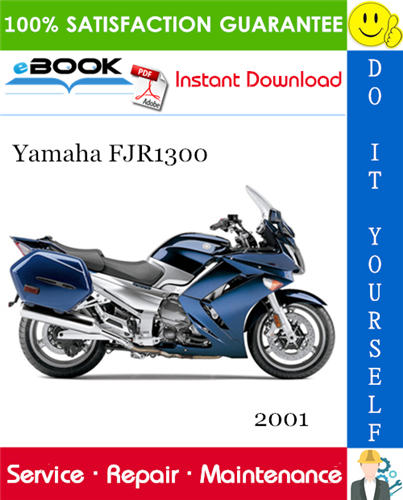2001 Yamaha FJR1300 Motorcycle Service Repair Manual