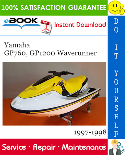 Yamaha GP760, GP1200 Waverunner Service Repair Manual
