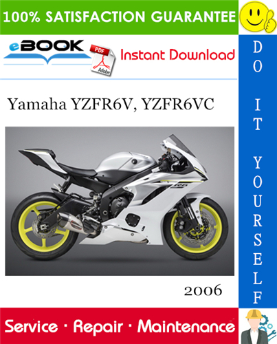 006 Yamaha YZFR6V, YZFR6VC Motorcycle Service Repair Manual