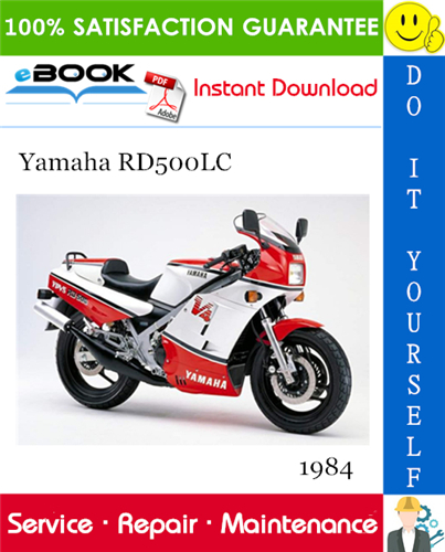 1984 Yamaha RD500LC Motorcycle Service Repair Manual