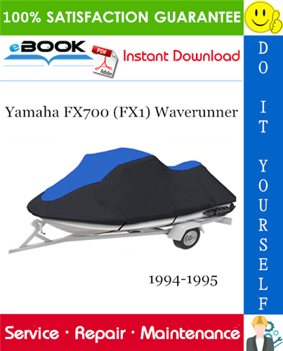 Yamaha FX700 (FX1) Waverunner Service Repair Manual