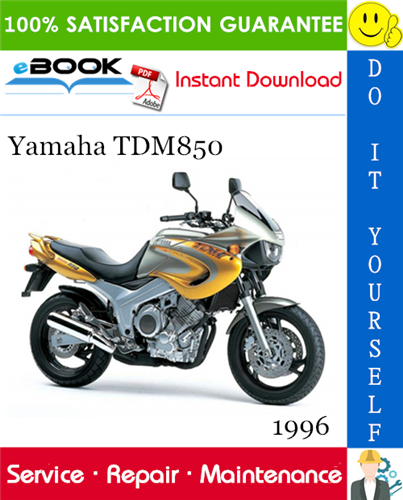1996 Yamaha TDM850 Motorcycle Service Repair Manual