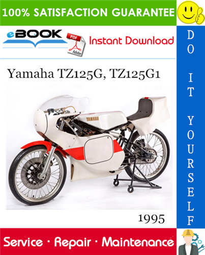 1995 Yamaha TZ125G, TZ125G1 Motorcycle Service Repair Manual