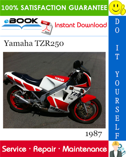 1987 Yamaha TZR250 Motorcycle Service Repair Manual