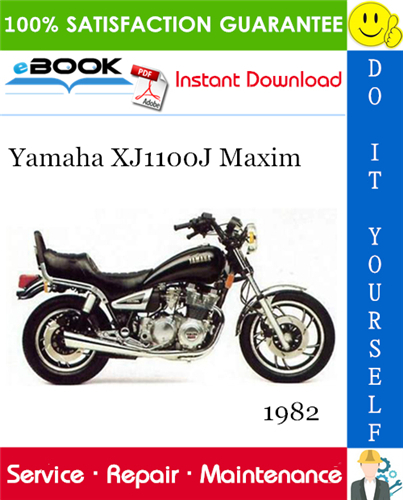 1982 Yamaha XJ1100J Maxim Motorcycle Service Repair Manual