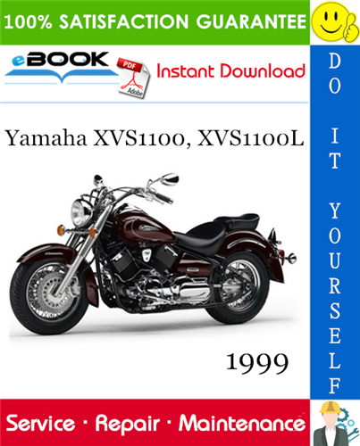 1999 Yamaha XVS1100, XVS1100L Motorcycle Service Repair Manual
