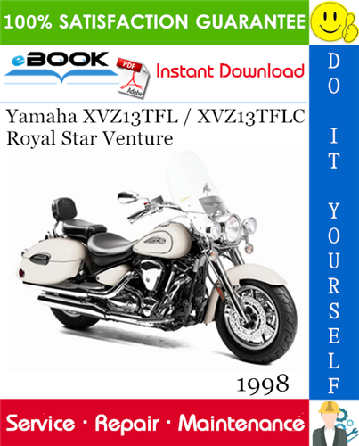 1998 Yamaha XVZ13TFL / XVZ13TFLC Royal Star Venture Motorcycle Service Repair Manual