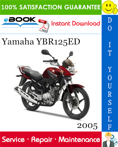 2005 Yamaha YBR125ED Motorcycle Service Repair Manual