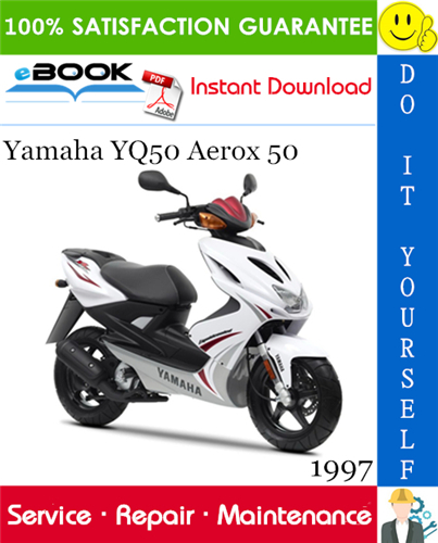 1997 Yamaha YQ50 Aerox 50 Scooter Service Repair Manual