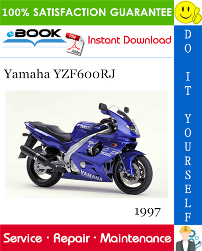 1997 Yamaha YZF600RJ Motorcycle Service Repair Manual