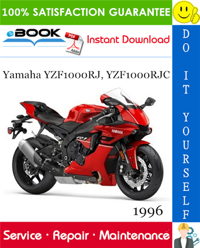 1996 Yamaha YZF1000RJ, YZF1000RJC Motorcycle Service Repair Manual