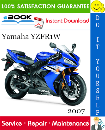 2007 Yamaha YZFR1W Motorcycle Service Repair Manual