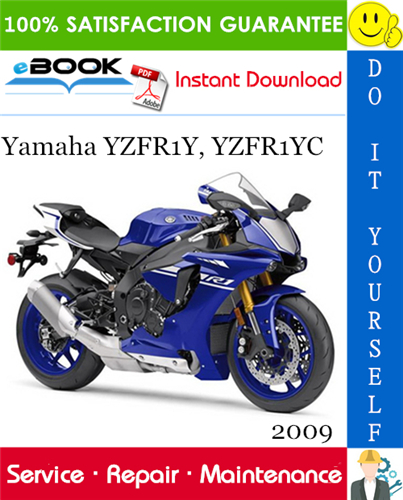 2009 Yamaha YZFR1Y, YZFR1YC Motorcycle Service Repair Manual