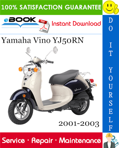 Yamaha Vino YJ50RN Scooter Service Repair Manual