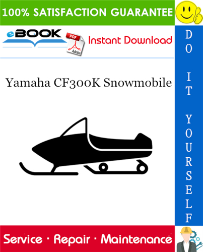 Yamaha CF300K Snowmobile Service Repair Manual