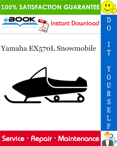 Yamaha EX570L Snowmobile Service Repair Manual