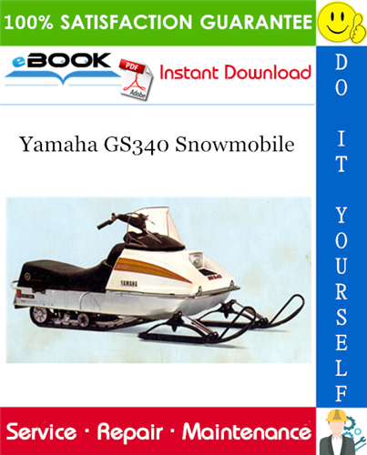 Yamaha GS340 Snowmobile Service Repair Manual