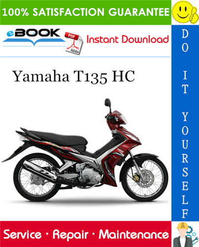Yamaha T135 HC Scooter Service Repair Manual