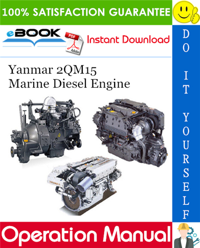 Yanmar 2QM15 Marine Diesel Engine Operation Manual
