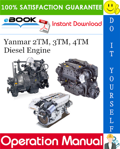 Yanmar 2TM, 3TM, 4TM Diesel Engine Operation Manual