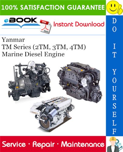 Yanmar TM Series (2TM, 3TM, 4TM) Marine Diesel Engine Service Repair Manual