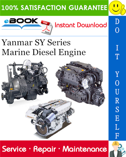 Yanmar SY Series Marine Diesel Engine Service Repair Manual