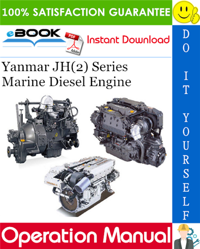 Yanmar JH(2) Series Marine Diesel Engine Operation Manual