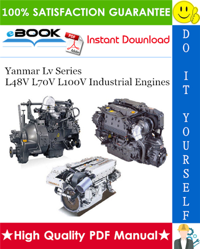 Yanmar Lv Series L48V L70V L100V Industrial Engines Application Manual