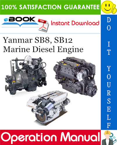 Yanmar SB8, SB12 Marine Diesel Engine Operation Manual