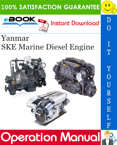 Yanmar SKE Marine Diesel Engine Operation Manual