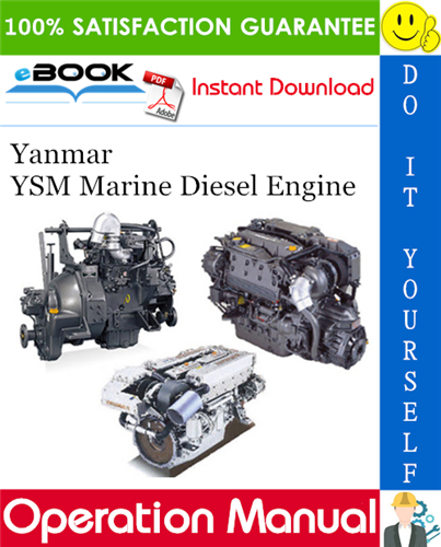 Yanmar YSM Marine Diesel Engine Operation Manual