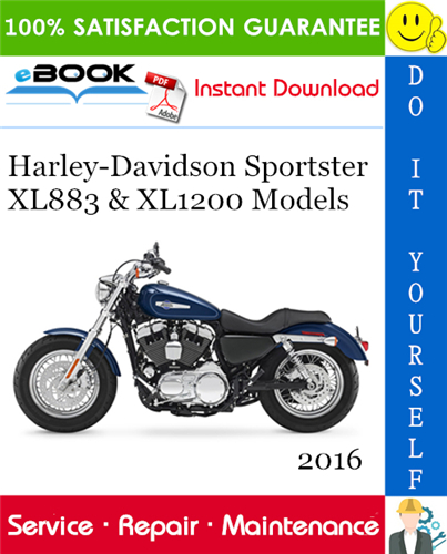 2016 Harley-Davidson Sportster XL883 & XL1200 Models