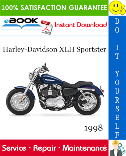 1998 Harley-Davidson XLH Sportster Motorcycle Service Repair Manual
