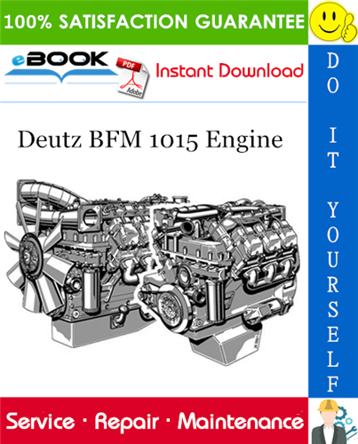 Deutz BFM 1015 Engine Service Repair Manual