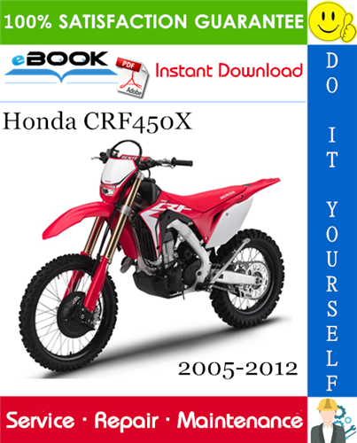 Honda CRF450X Motorcycle Service Repair Manual