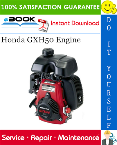 Honda GXH50 Engine Service Repair Manual