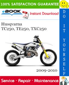 Husqvarna TC250, TE250, TXC250 Motorcycle Service Repair Manual